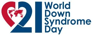 Logo ufficiale del World Down Syndrome Day, 21 marzo.