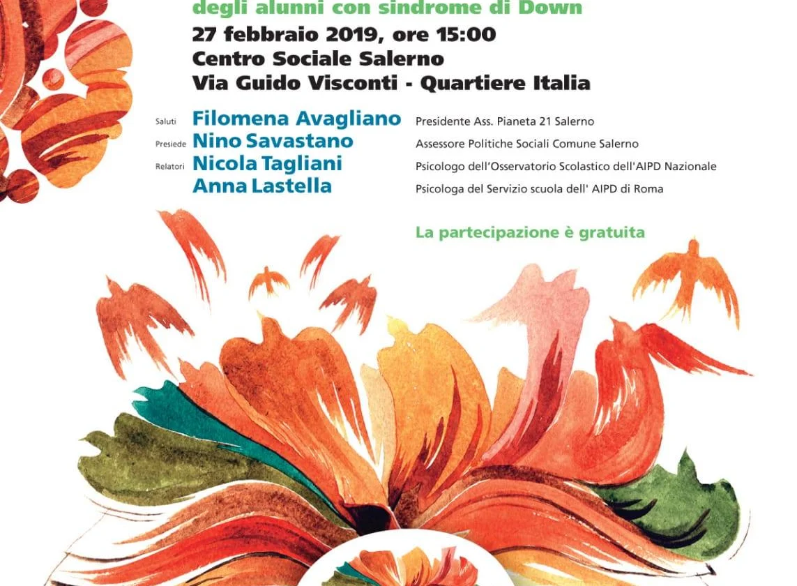Locandina dell'evento "Si può fare!", con un'illustrazione di un libro aperto da cui volano uccelli colorati.